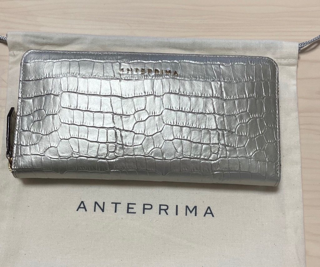 ANTEPRIMA アンテプリマ フォラータ II ウォレット グレー 財布 ANTEPRIMA フォラータ2 ラウンド長財布 アンテプリマ : マルイ(丸井