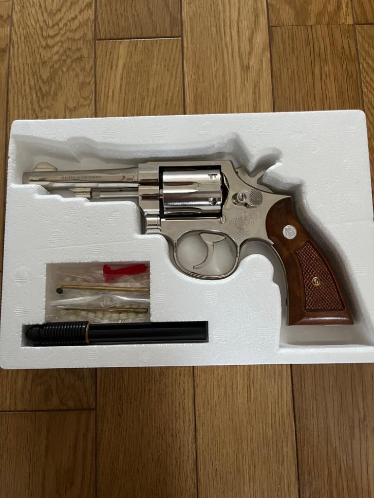 タナカ S&W M10 Military&Police 4inch ニッケル・フィニッシュ
