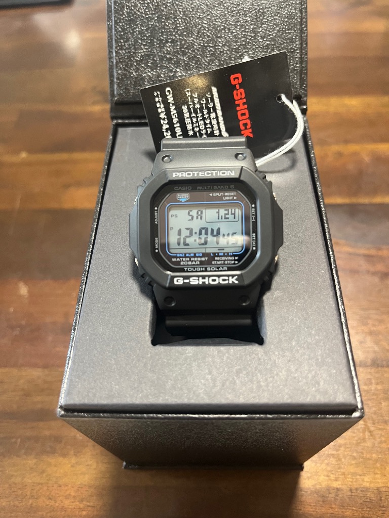 G-SHOCK 電波ソーラー LEDバックライト GW-M5610U-1CJFのレビュー