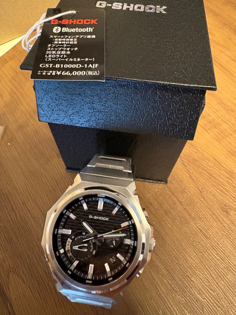 CASIO G-SHOCK G-STEEL SLEEK STYLE GST-B1000D-1AJF G-SHOCK メンズ