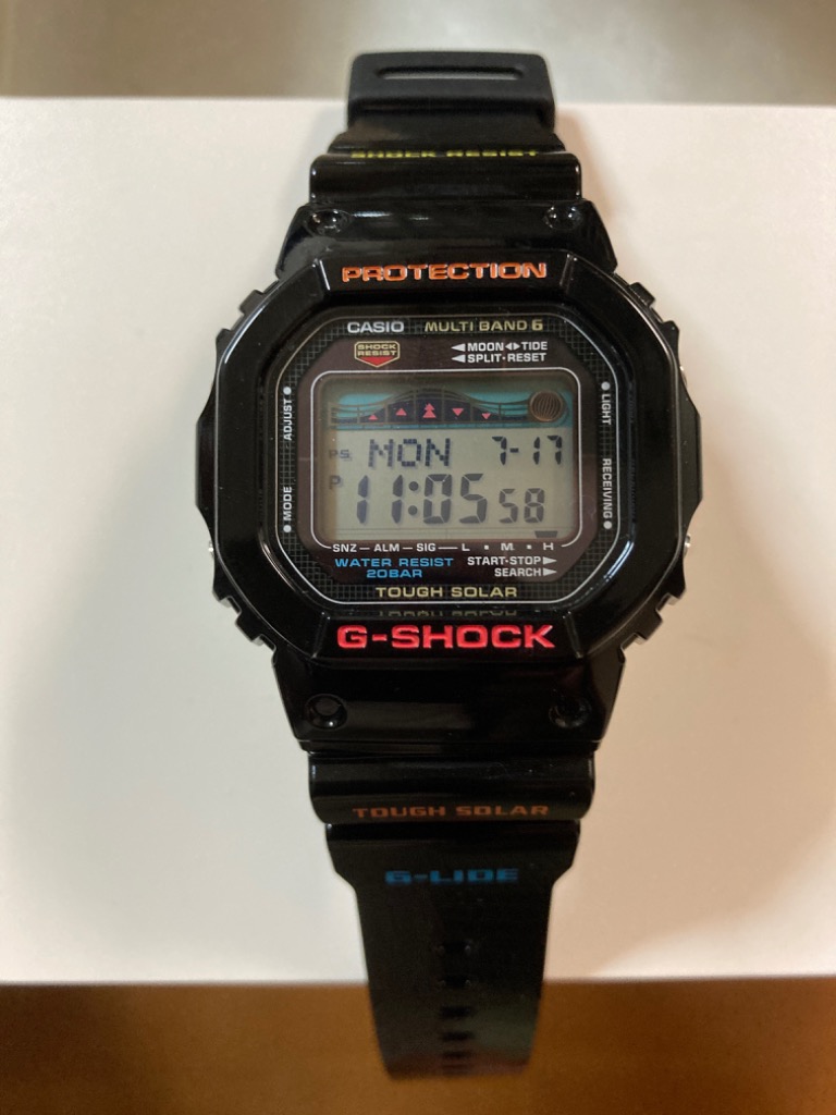 G-SHOCK Ｇショック カシオ CASIO G-LIDE ジーライド 電波時計 メンズ