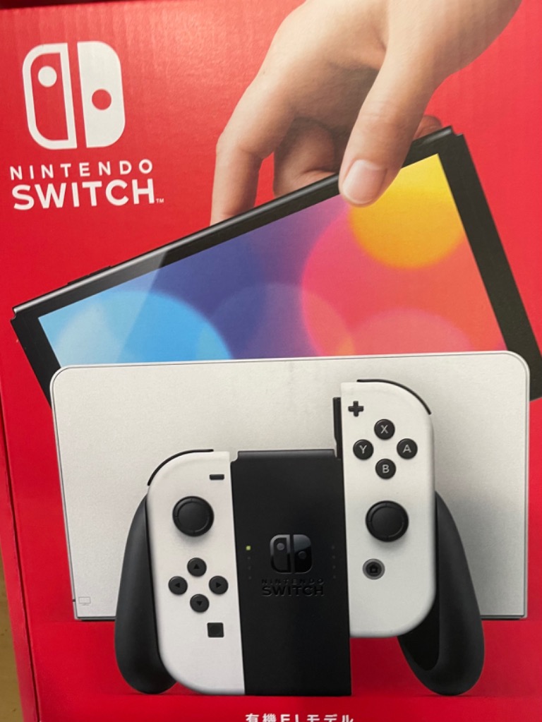 Nintendo Switch本体　有機ELモデル　Joy-Con(L)／(R)ホワイト（ニンテンドースイッチ本体　有機ELモデル　ホワイト）【新品】