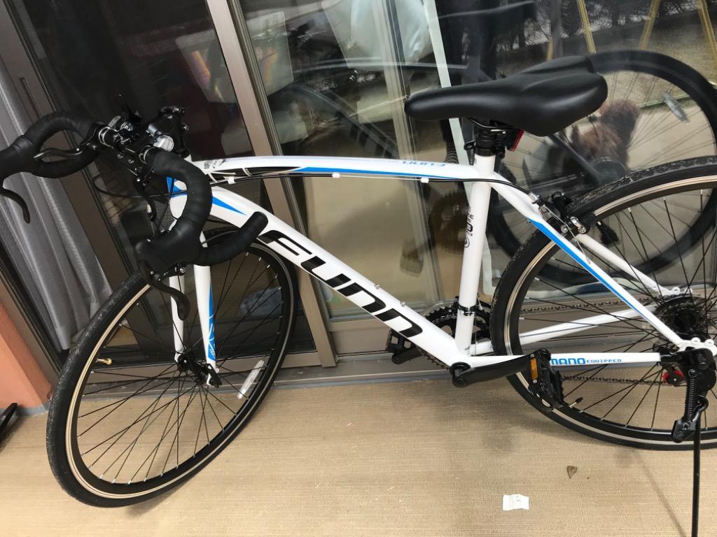 ロードバイク 700c シマノ製14段変速 自転車 初心者 プレゼント 軽量 ...
