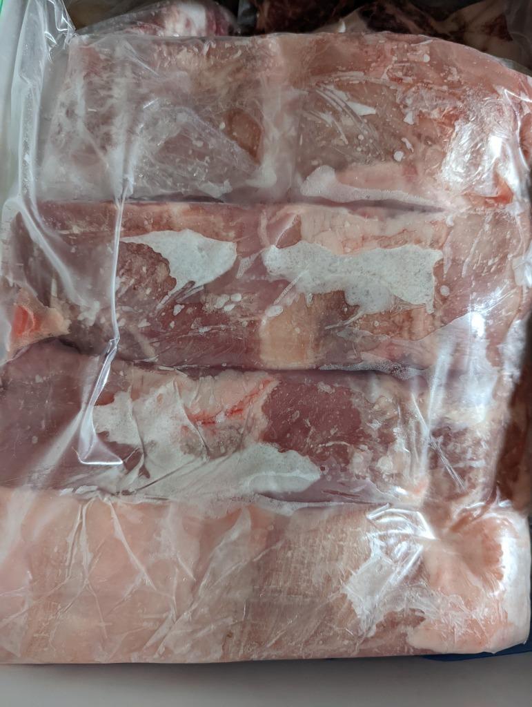 量り売り】業務用北海道産豚バラ1本ブロック（1250円/kg） ※送料にご注意ください※ :102:十勝 バーベキュー工房 通販  