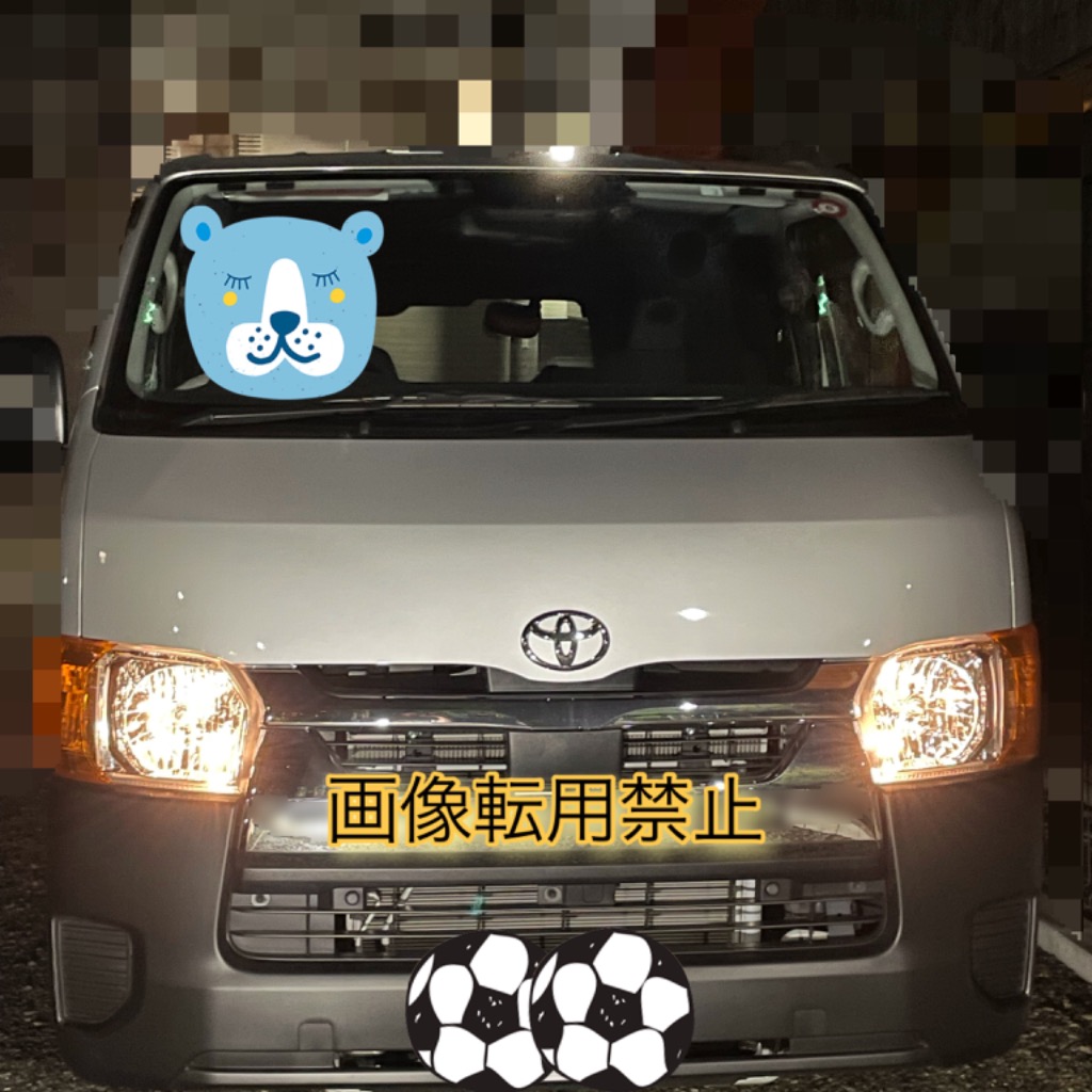 RIVAI OFFROAD 車検対応 ハイエース コーナーレンズカバー 左右