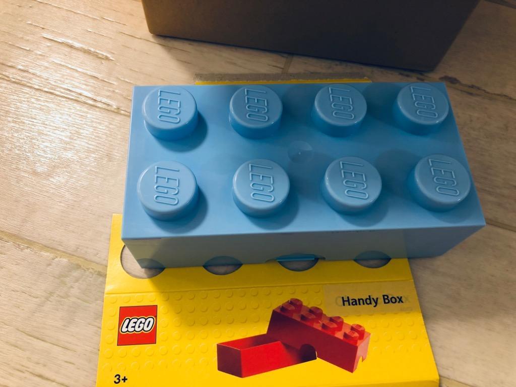 ポイント増量中 選べる9色 レゴ ブロック 収納 持ち運び ボックス おもちゃ箱 文房具 LEGO HANDY BOX ハンディ