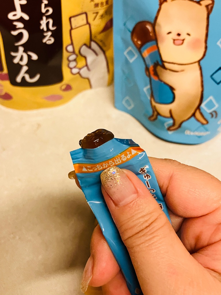 井村屋（imuraya） もっちりぷるん わらびもち 黒糖 3袋 15g×21本 : 3n