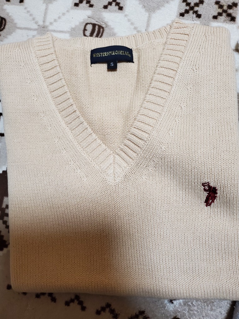 【状態◯】ポロ スポーツ コットン ニット ベスト 古着 制服 ユニセックス Amazon.co.jp: [WESTERNPOLOTEXAS] 男女兼用 スクール ニット