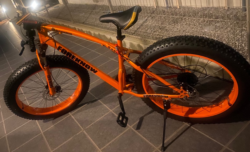 自転車MTB、ファットホイールバイク/ファットバイク/ファット