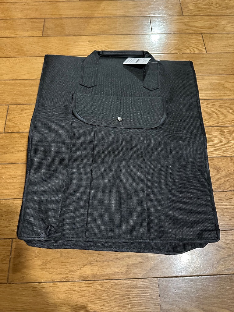 【中古】未使用 和装バッグ 小物15点セット 着物持ち運び用 喪服用 ナイロン ポリエステル 正絹 など 黒 灰色 着物一式収納 縦型 自立型 和装 呉服 和服 きもの レディース 女性 喪服用 和装小物13点セット m-062 着付け小物 バッグ（4色から選択