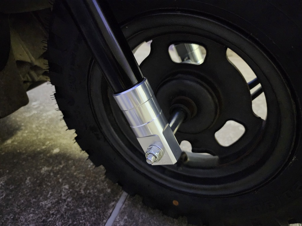 ホンダ AF58 ズーマー純正フロントホイールシャフトカラーセット