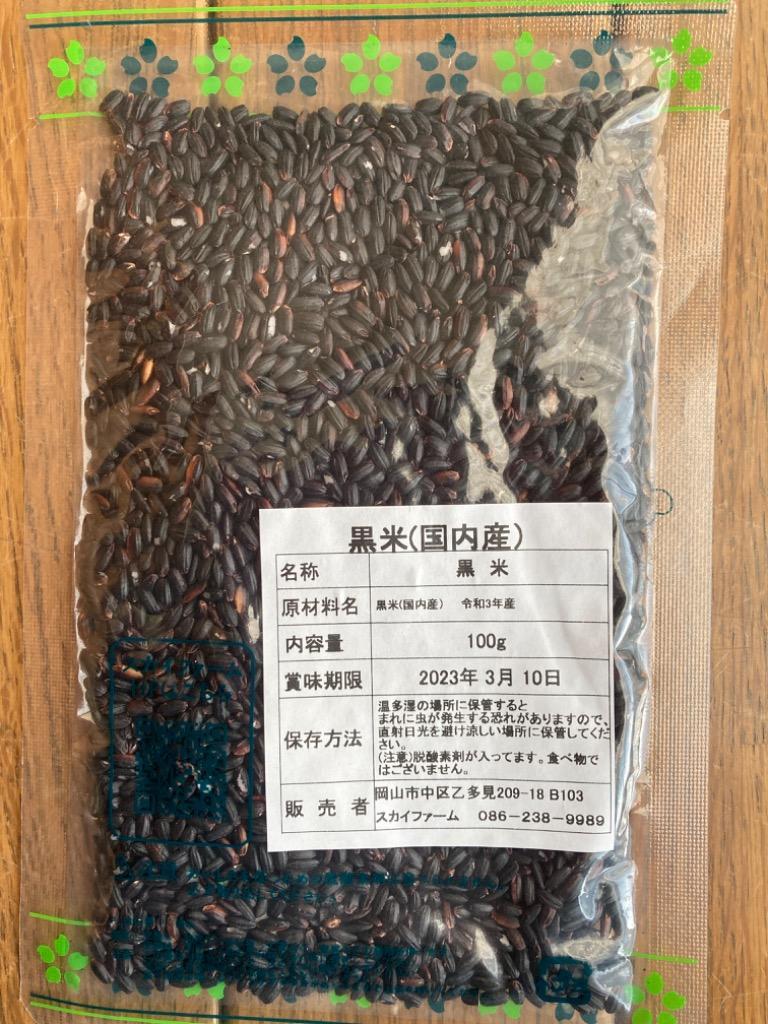 令和6年産 黒米 100g 1袋 ポイント消化 雑穀米 お試し 食品 健康 令和6年産 黒米 100g 1袋 ポイント消化 雑穀米 お試し 食品 健康