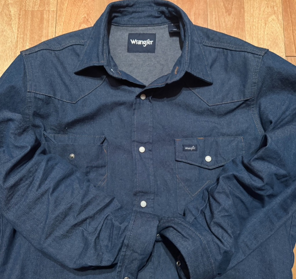 WRANGLER ラングラー デニム ウエスタンシャツ カウボーイカット