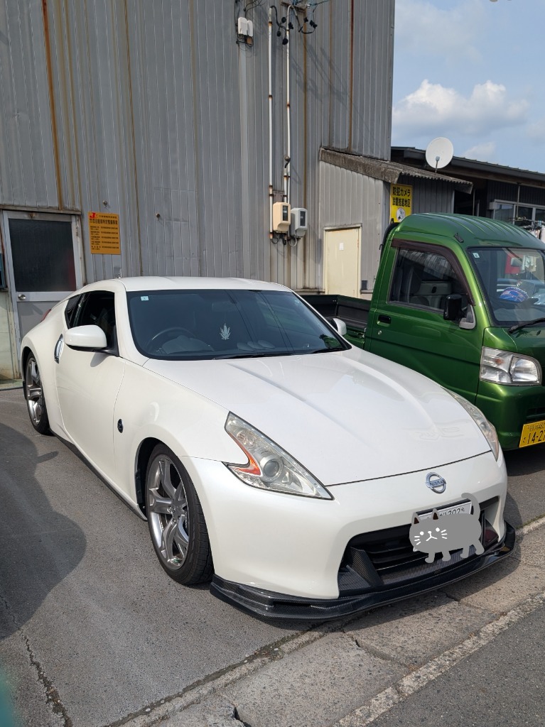 z34 フェアレディz トップシークレット フロントリップ スポイラー エアロ トップシークレット」フェアレディZ（Z34/370Z）Ver.S/Ver.ST