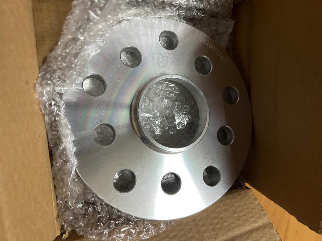 和広 スバル 5穴 PCD100＆114.3用 ハブ径56mm 10mm スペーサー 2