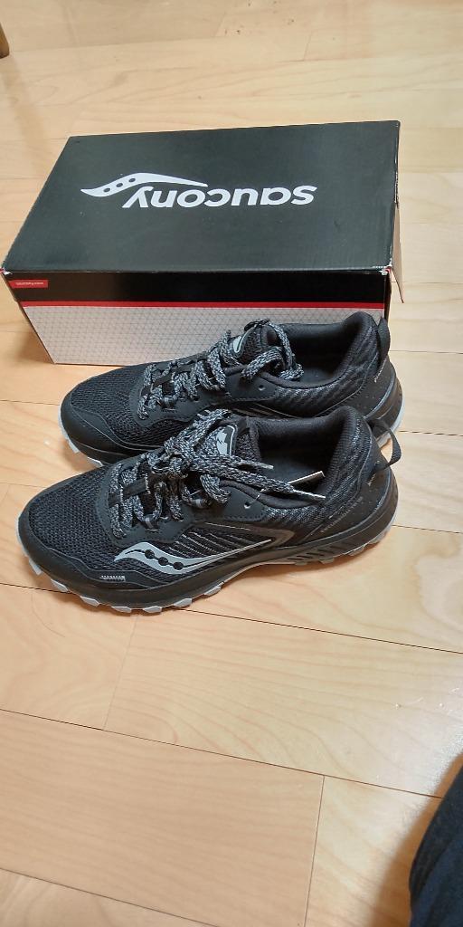 SAUCONY サッカニー EXCURSION TR15 GTX エクスカージョン ティーアール15ゴアテックス S20672-1  BLACK/SHADOW