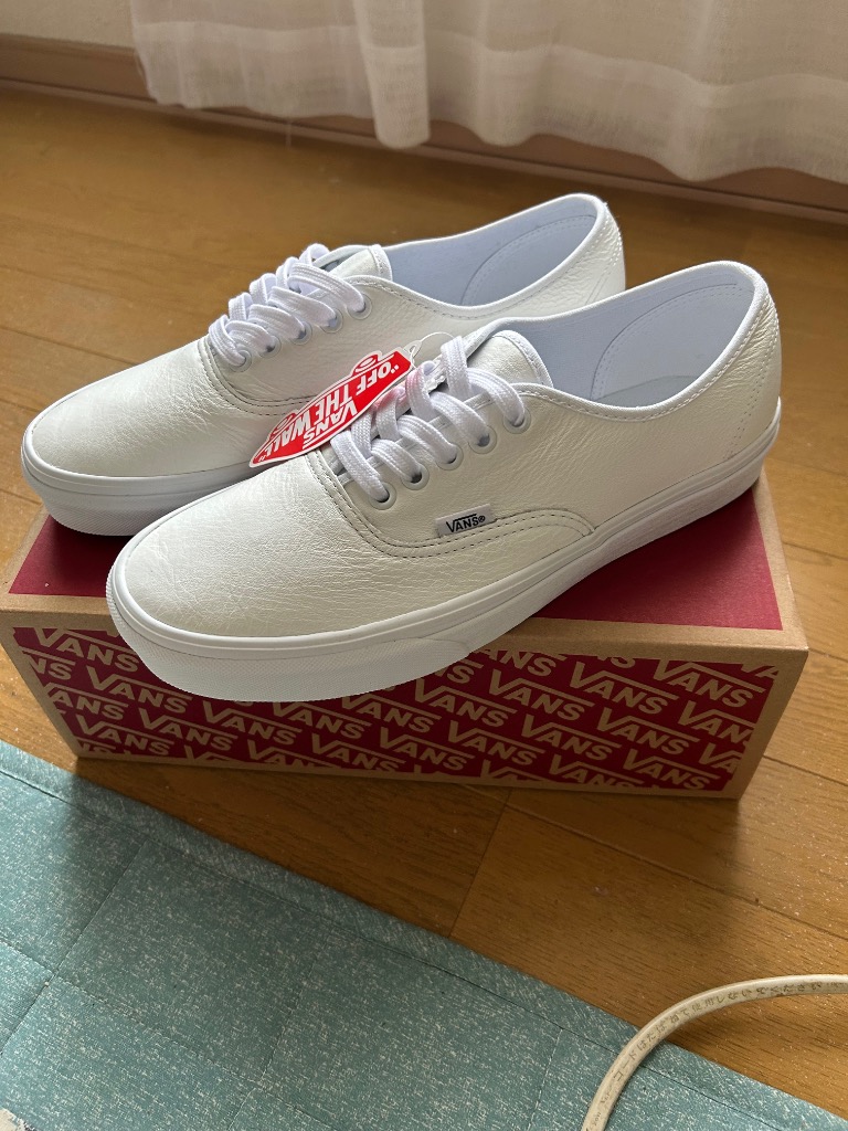 【VANS】 ヴァンズ AUTHENTIC (P.LEA)T.WHT 国内発送 VANS ヴァンズ AUTHENTIC オーセンティック VN0A5KRDW00 (P.LEA