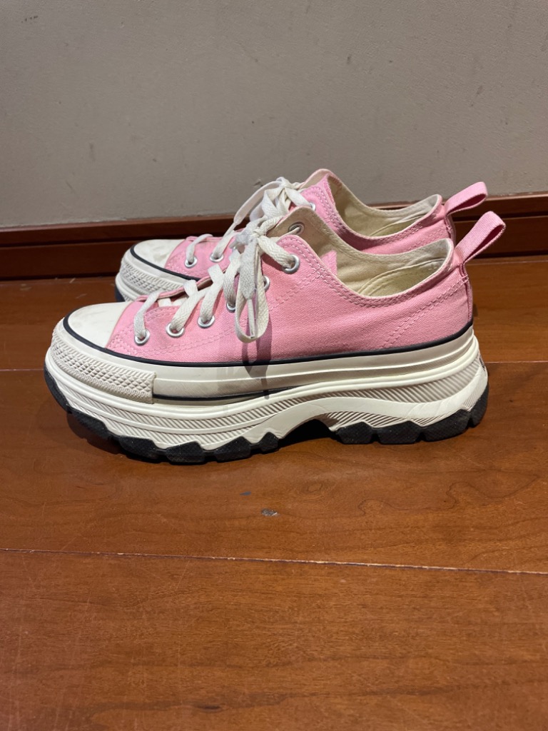 コンバースオールスタートレックウェーブ24.5cm ピンク CONVERSE - 【完売品•新品】コンバース オールスター トレック