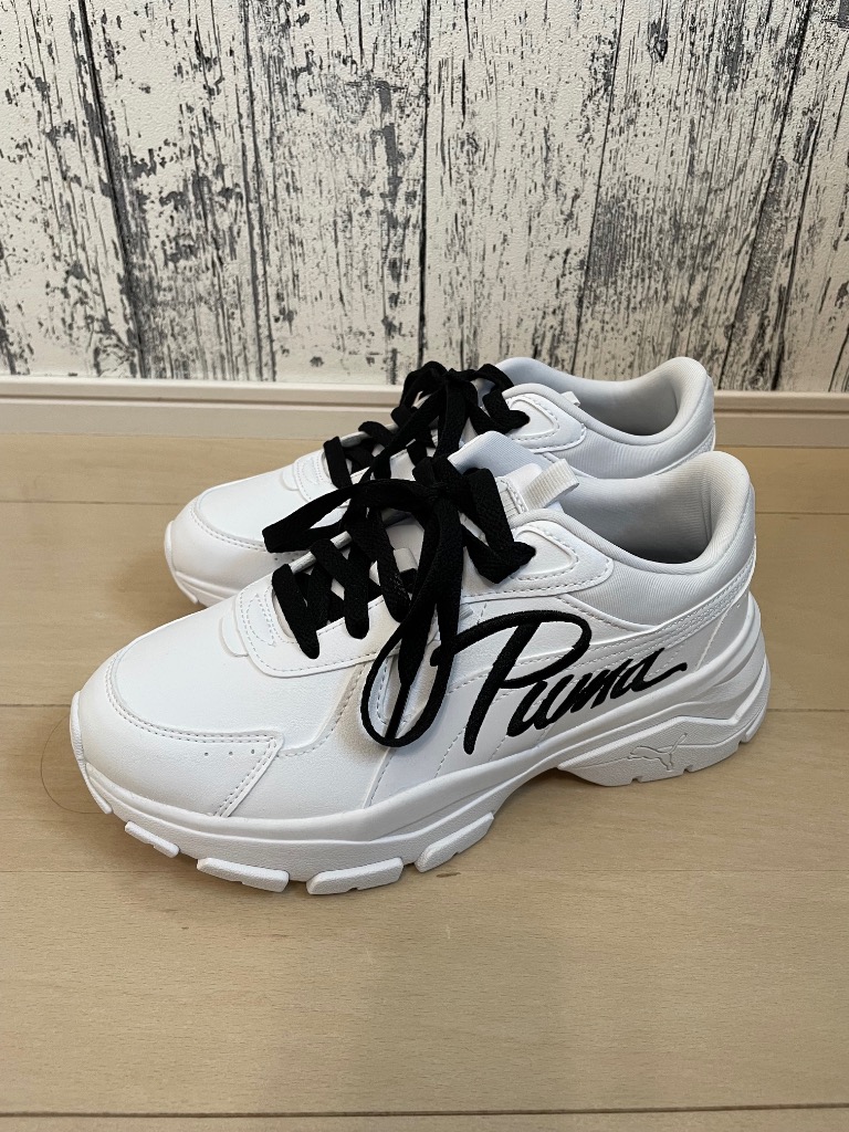 【PUMA】 プーマ CASSIA VIA GRAPHIC WARM WHITE 国内発送 PUMA】 プーマ CASSIA VIA GRAPHIC WARM WHITE 国内発送 (PUMA