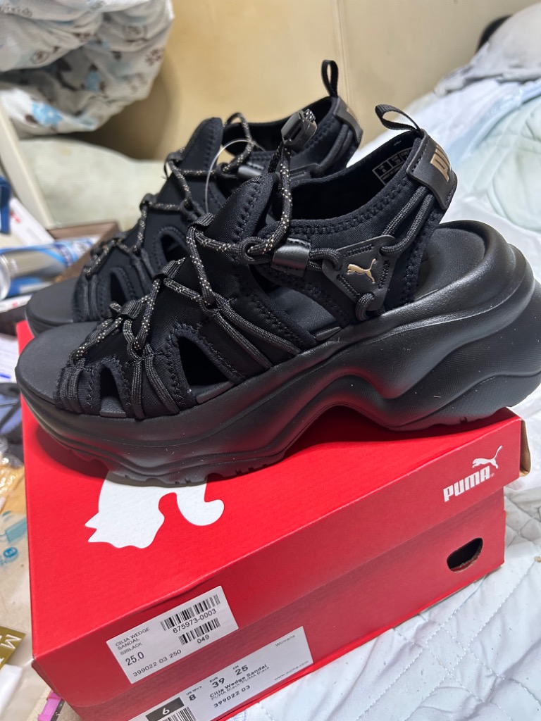 PUMA プーマ CILIA WEDGE SANDAL シリア ウェッジ サンダル