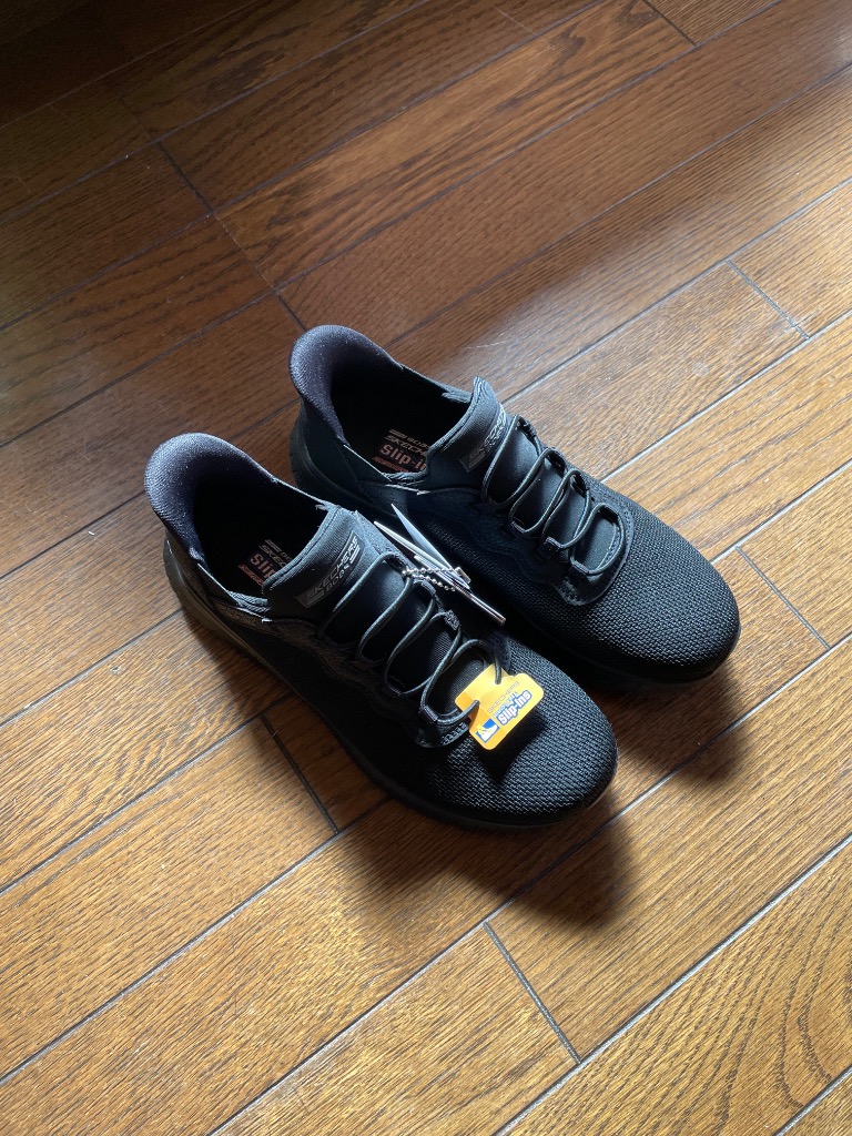 SKECHERS スケッチャーズ　ブラック24センチ SKECHERS スケッチャーズ BOBS SQUAD CHAOS ボブススクワッド