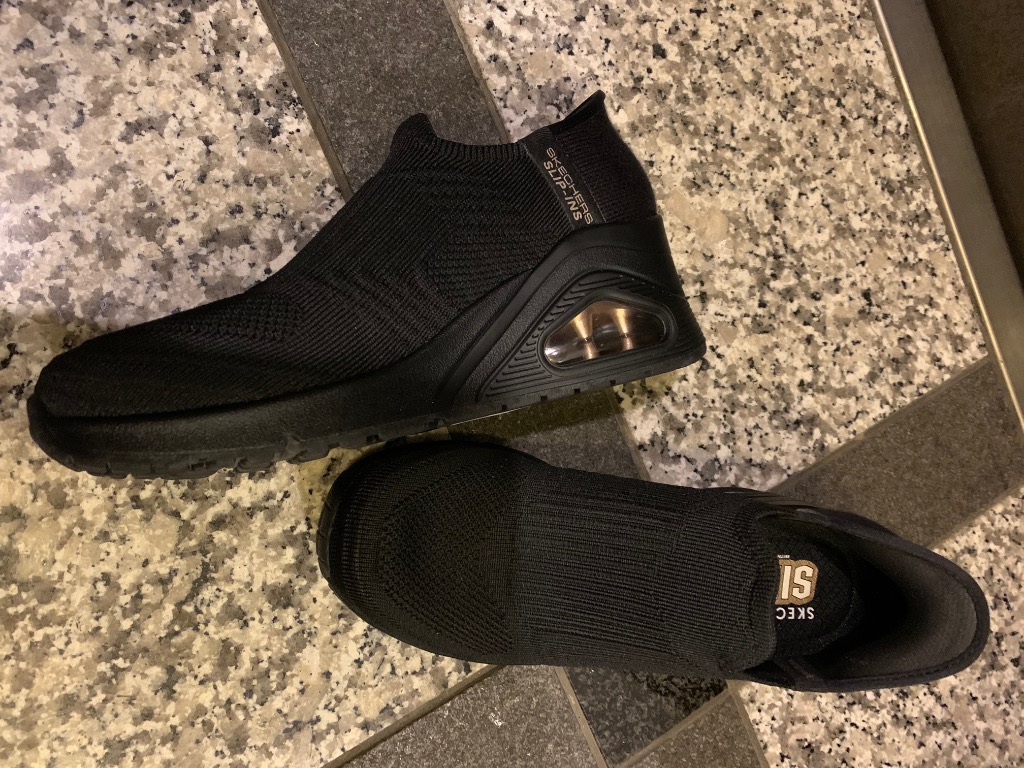SKECHERS レディース スケッチャーズ UNO WEDGE - KICKIN' KNIT