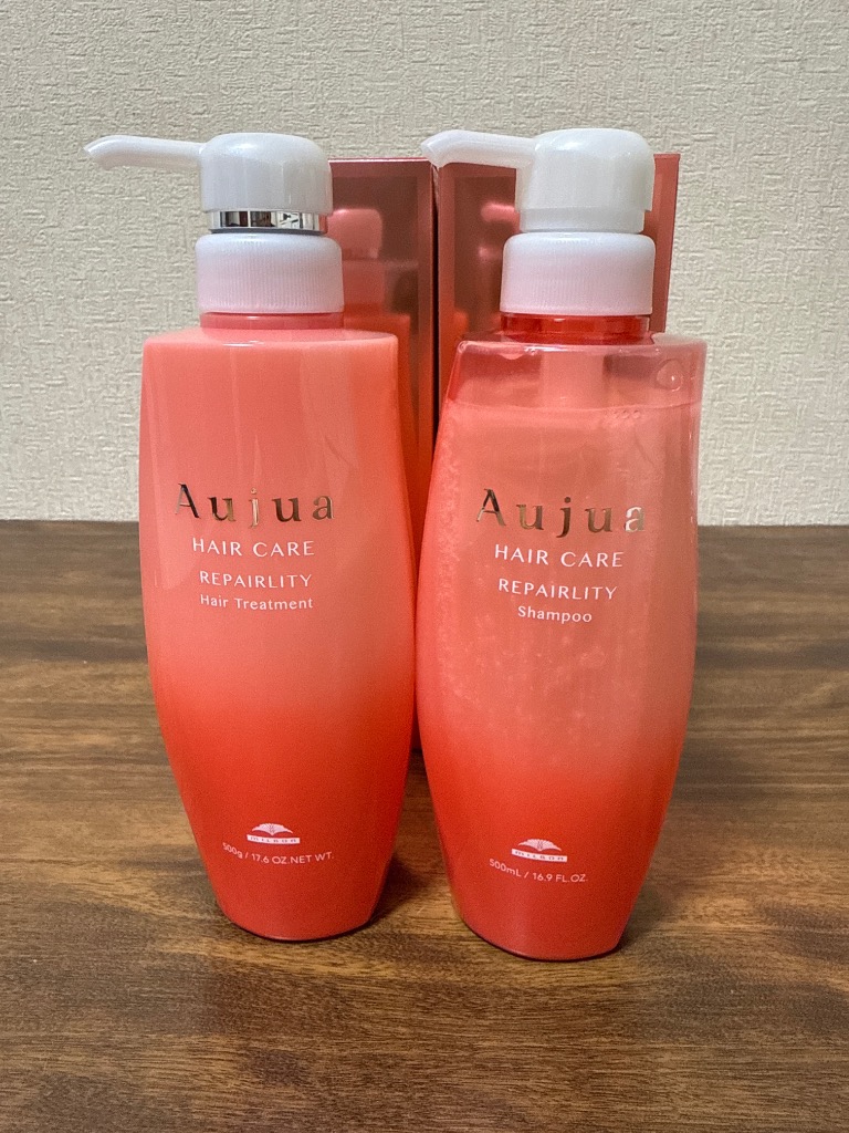 Aujua Repairity シャンプー＆トリートメント 500mlセット Aujua Repairity シャンプー＆トリートメントセット