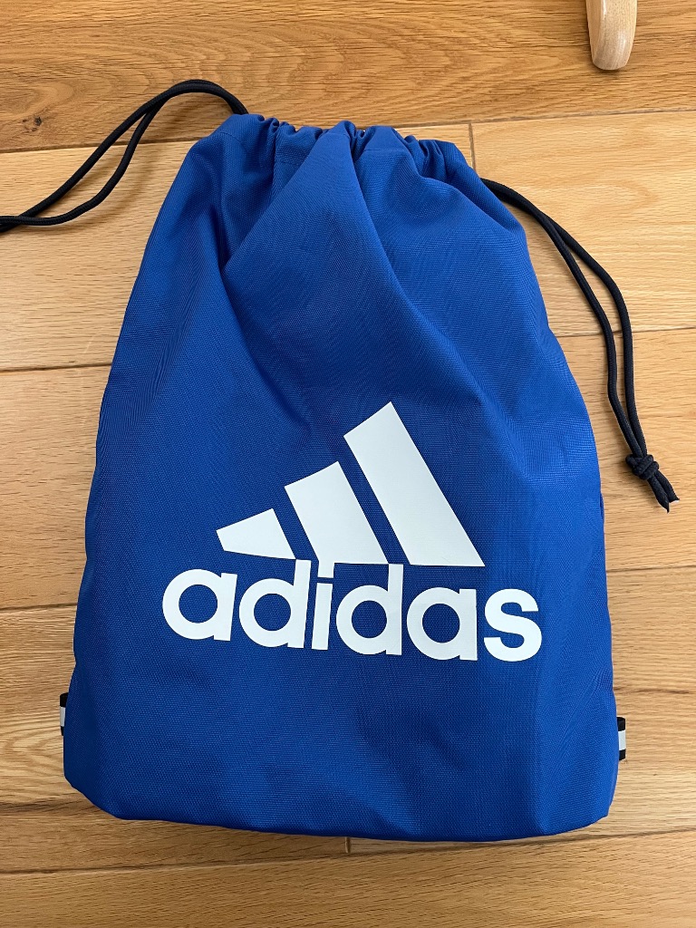 Old adidas ナップサック キッズ 子供 巾着 アディダス 通園