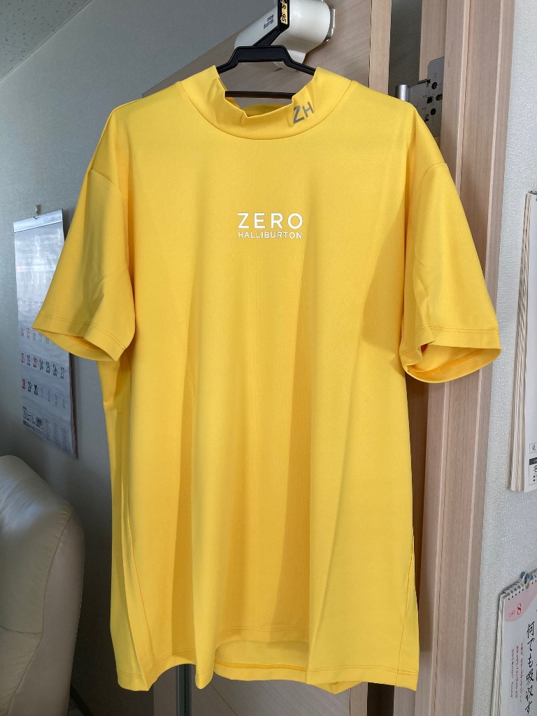 ゴルフウェア シャツ 半袖 モックネックシャツ ゼロハリバートン
