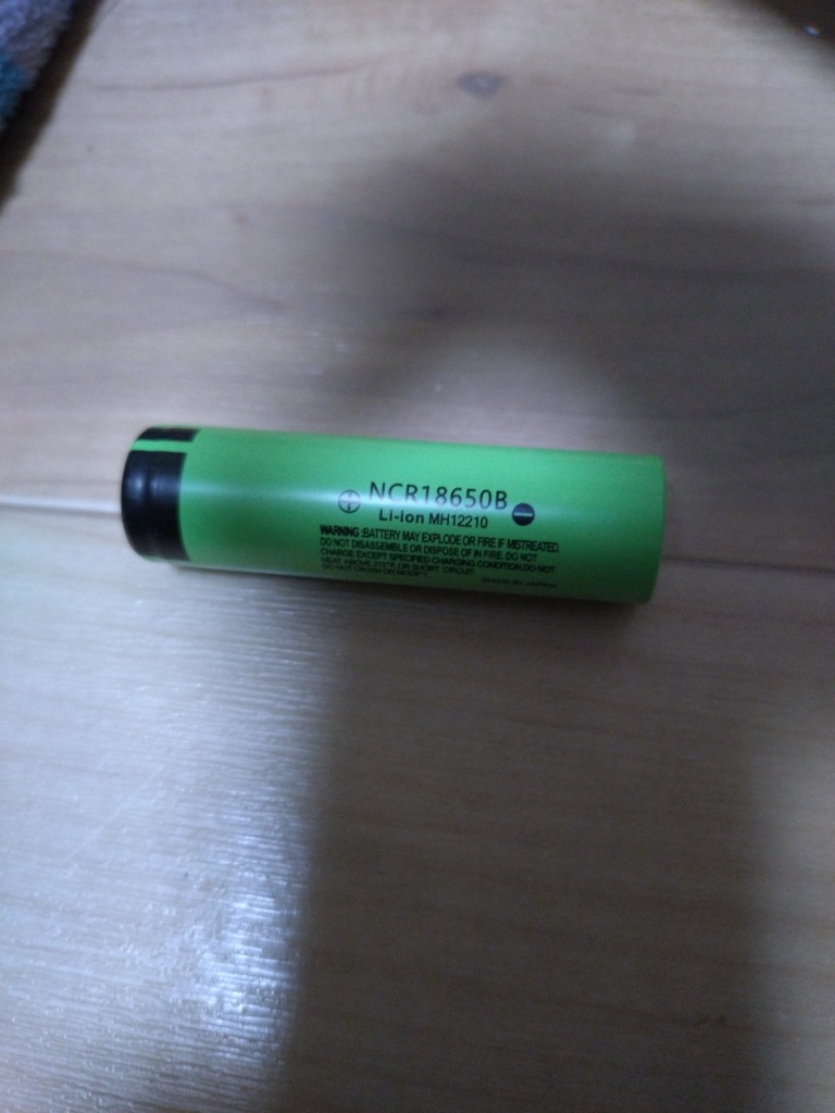 Panasonic(パナソニック) リチウムイオンバッテリー 定価45800円 Panasonic 3400mAh パナソニック NCR18650B リチウムイオン