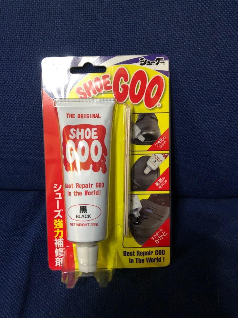 シューグー 100g 靴 修理 かかと補修 ソール 補修剤 黒 白 自然色 手入れ ゴム製品 shoegoo SHOEGOO【30】  :shoegoo1:足と靴の救急箱 - 通販 - Yahoo!ショッピング