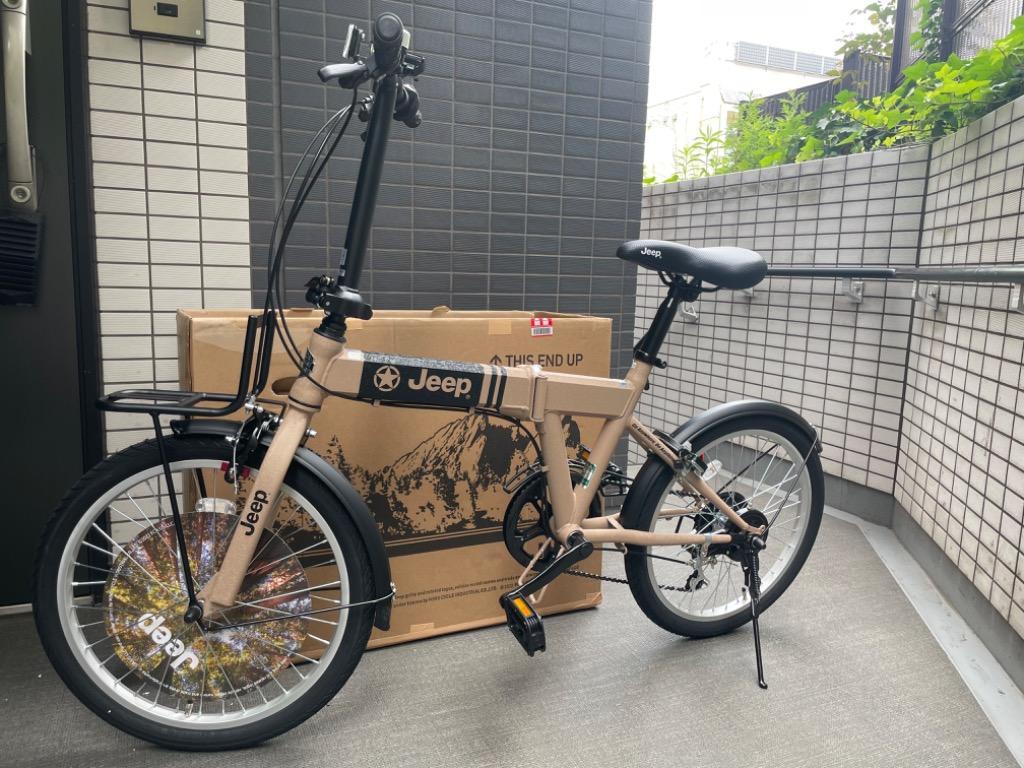 jeep折りたたみ自転車 シート限界標識画像