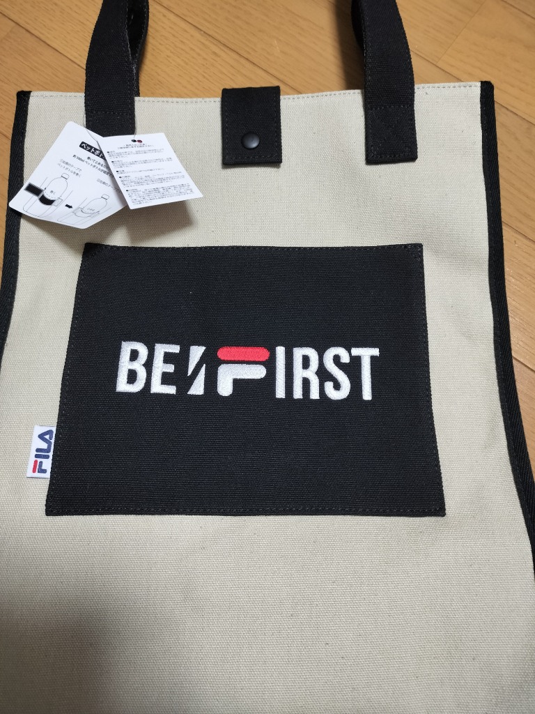 FILA×BE:FIRST 刺繍ロゴトートバッグ（ノベルティ無し）81FL11 フィラ ビーファースト コラボ キャンバス バッグ メンズ レディース  ロゴ 公式 人気 : 81fl11 : アドニスオンラインショップ - 通販 - Yahoo!ショッピング