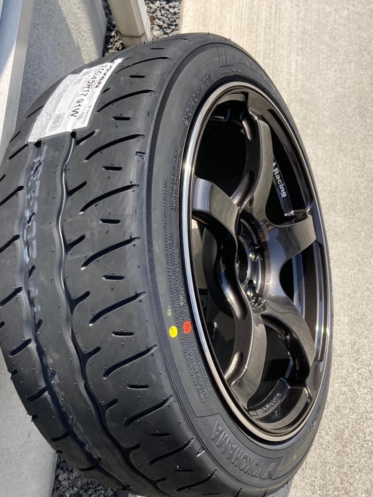 美品 ADVAN Racing TC-4 17インチ NEOVA AD09 4本 ADVAN アドバンレーシング TC-4 9J-17 ADVAN Racing TC‐4 17