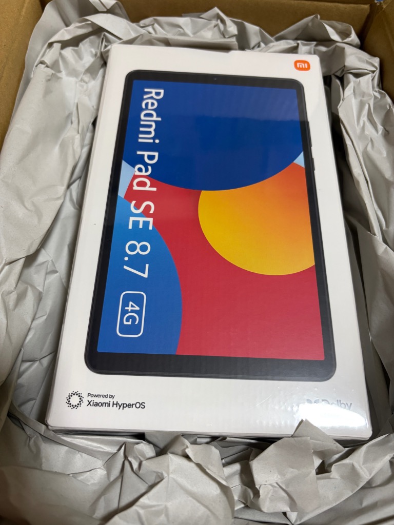 Xiaomi Redmi Pad SE 8.7 4G 8.7インチ メモリー4GB ストレージ64GB