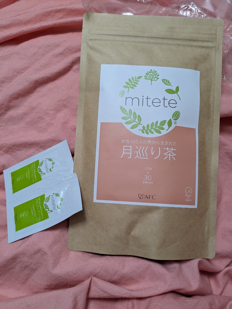 mitete 月巡り茶 女性100人の声から生まれた月巡り茶 30日分 mitete 月巡り茶 女性100人の声から生まれた月巡り茶 30日分