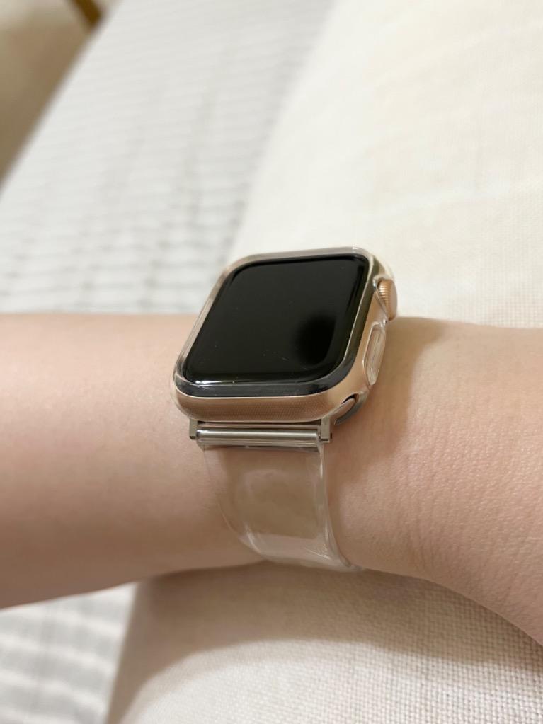 アップルウォッチ バンド apple watch バンド カバー クリア 女性 男性 