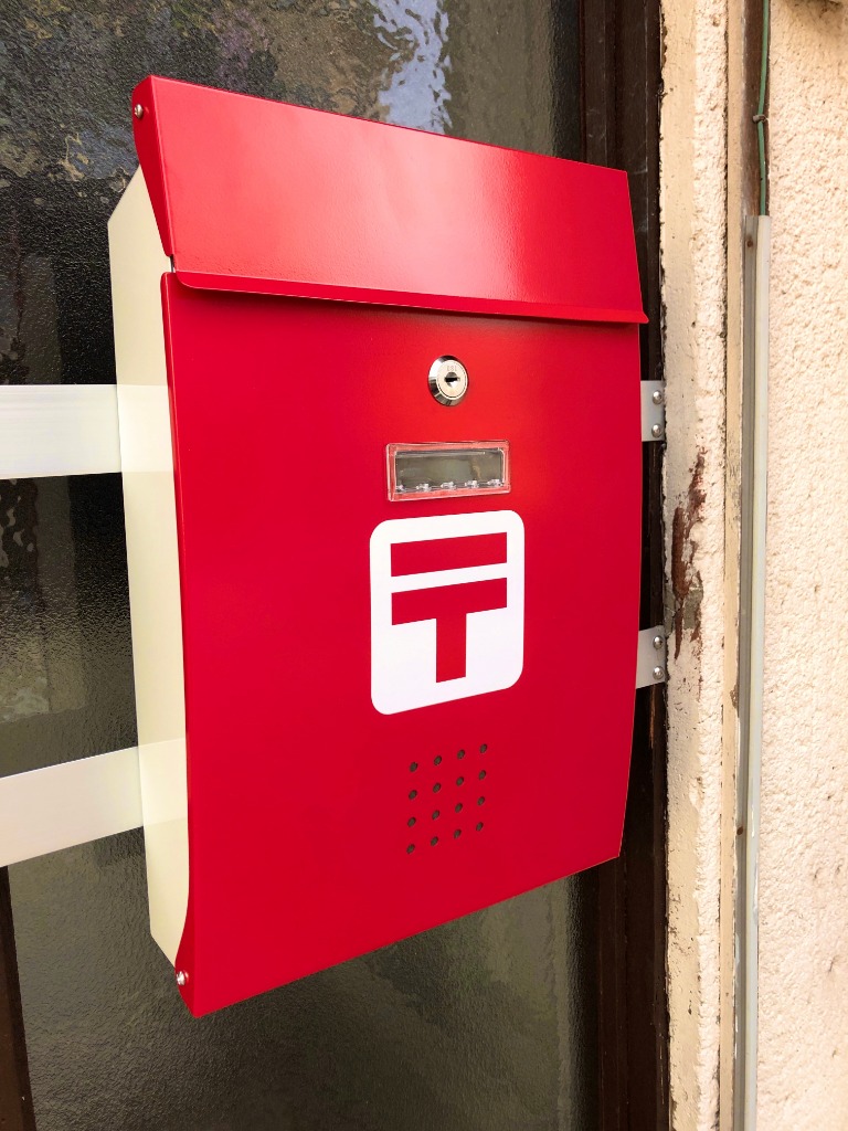 郵便受け 壁付け ポスト 壁掛け メールボックス 鍵付き 郵便