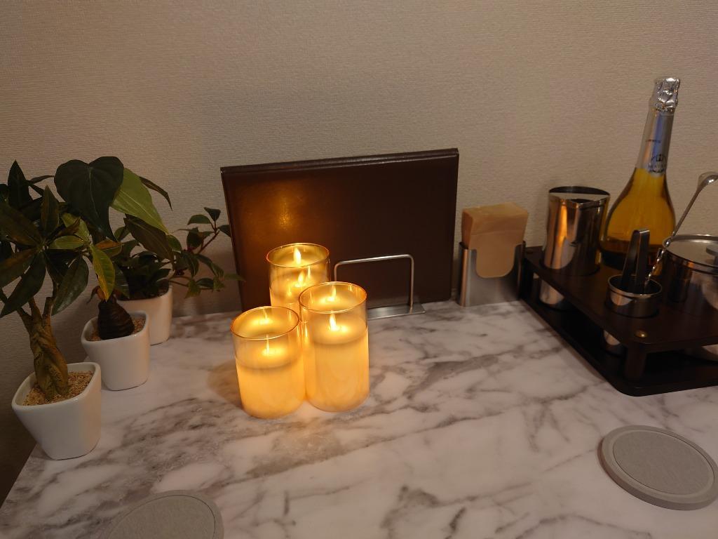 LEDキャンドル 3個セット×10箱（計30個）【結婚式など】ミラーセット可 楽天市場】led キャンドルライト ゆらぎ おしゃれ 名入れ 【 LED