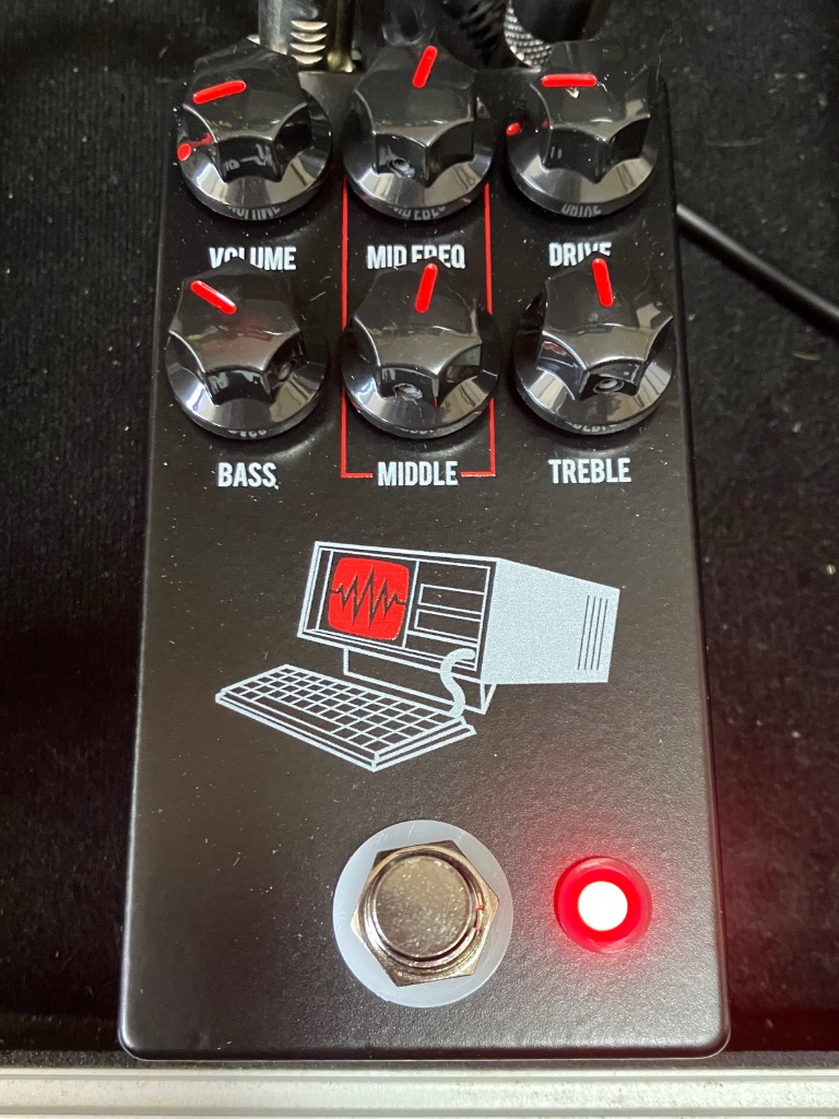JHS PEDALS HARD DRIVE BLACK ハイゲイン ディストーション : 愛