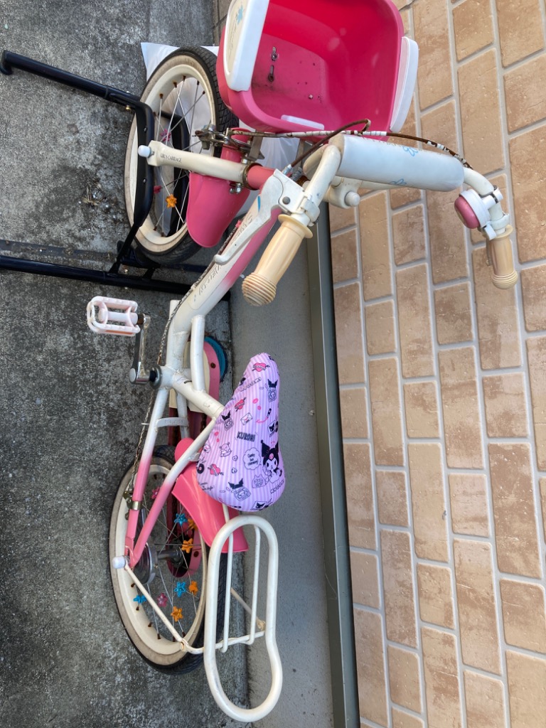 サドルカバー サンリオ キッズサドル用 自転車カバー 撥水 サドルカバー サンリオ キッズサドル用 自転車カバー 撥水