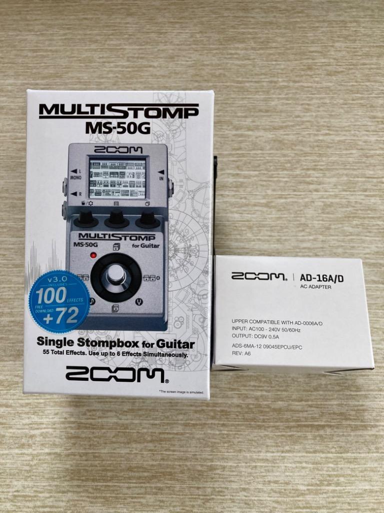 限定ZOOMピック2枚付]ZOOM MS-50G(ACアダプター/AD-16付 マルチ