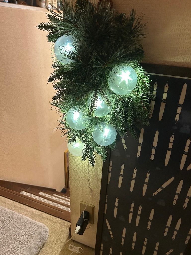 クリスマスリース リース おしゃれ 北欧 クリスマス飾り 壁面 壁