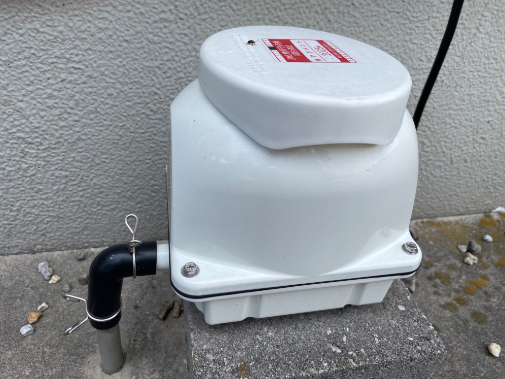 EcoMac 80 浄化槽ブロワ フジクリーン 2年保証付き EcoMac80 エアーポンプ 浄化槽 省エネ