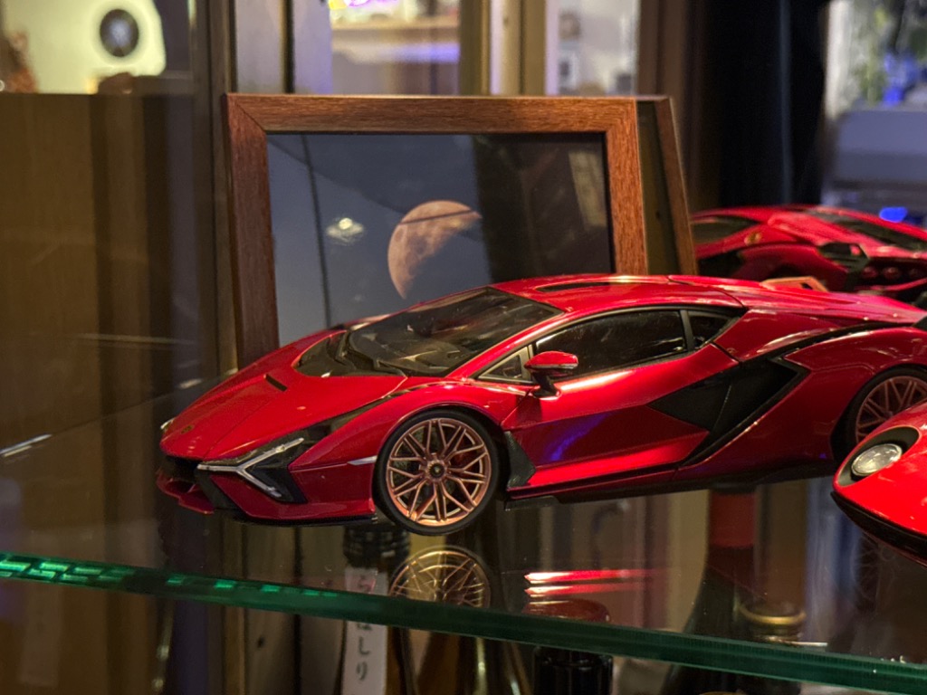 Lamborghini - 1/18 ランボルギーニ シアン FKP37(レッド) 完成品 ミニカー(BUR11046R1) BBURAGO(ブラゴ) 京商 ミニカー | Bburago 1/18 ランボルギーニ シアン FKP37