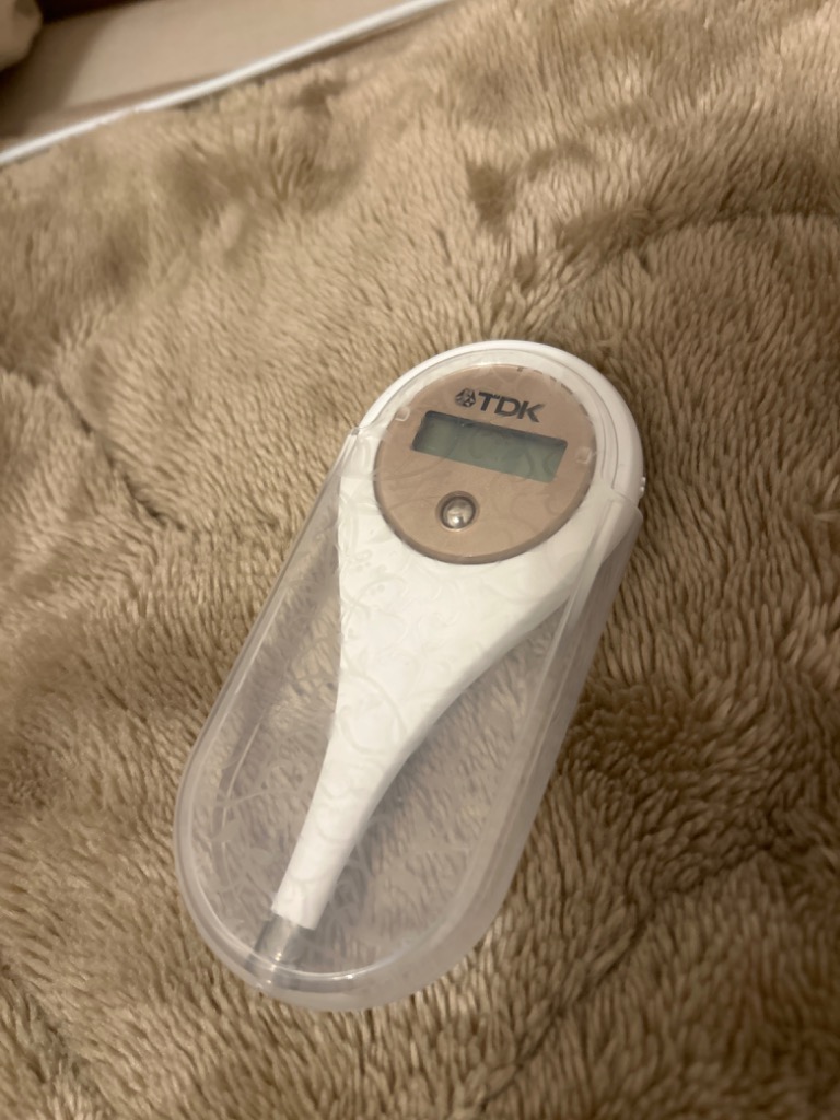 TDK 婦人用電子体温計 HT-301 婦人体温計 日本製 基礎体温 記録 実測式 予測式 妊活 妊娠 検温 健康 ルナルナ 連携 スマホ アプリ  データ転送