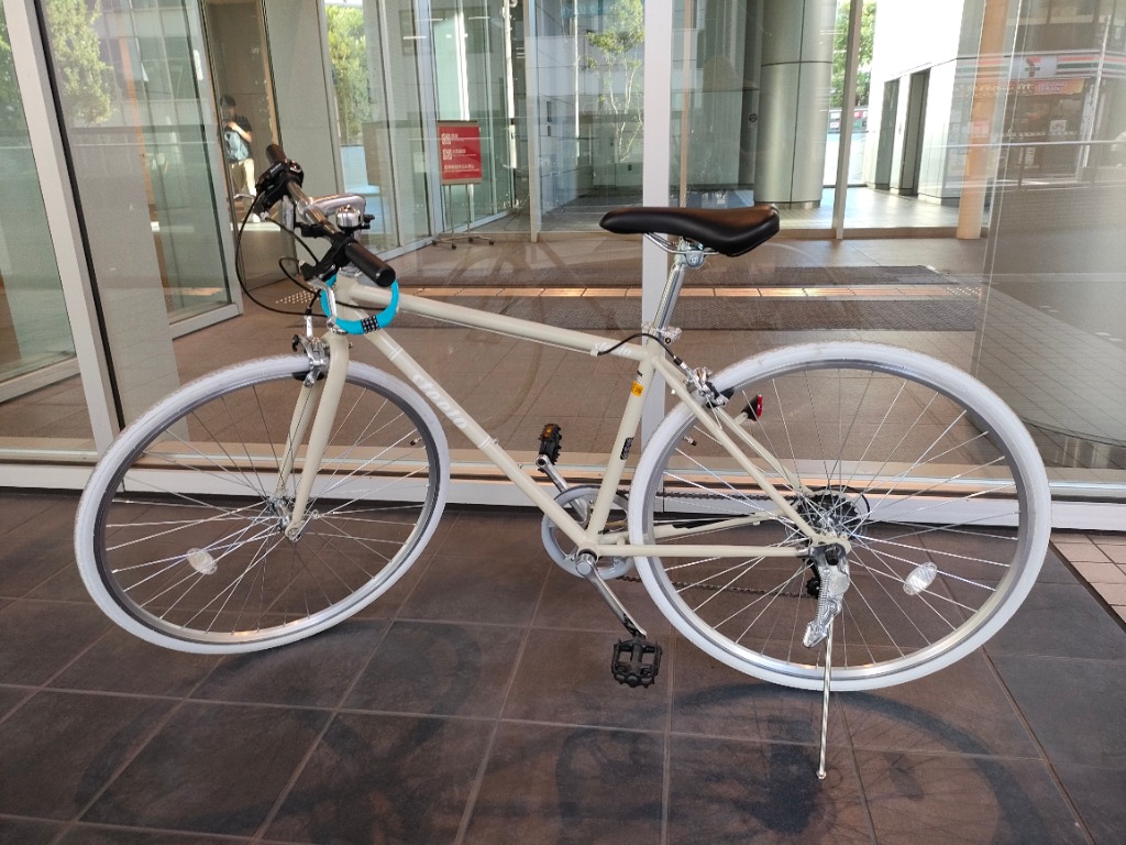 クロスバイク 700×28C ホワイトタイヤ シマノ 7段変速 自転車 アイトン 送料無料 steelo CRB7007W : Aiton - 通販  - Yahoo!ショッピング