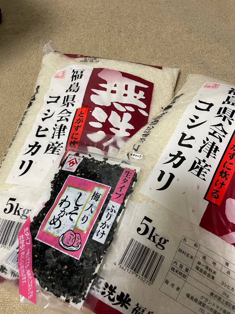 コシヒカリ 米 お米 10kg 令和6年産 福島県産コシヒカリ 白米