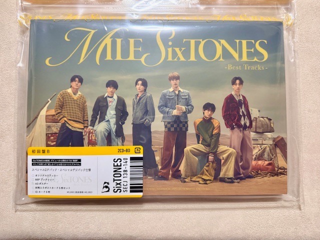 MILESixTONES-Best Tracks-初回盤＋初回盤B＋通常盤セット SixTONES / MILESixTONES -Best Tracks-（初回盤A＋初回盤B＋通常盤