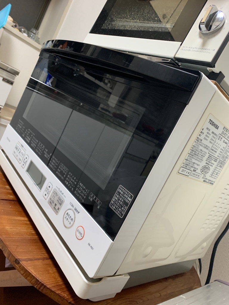 TOSHIBA 東芝 石窯ドーム ER-PD7（W） （グランホワイト） 石窯